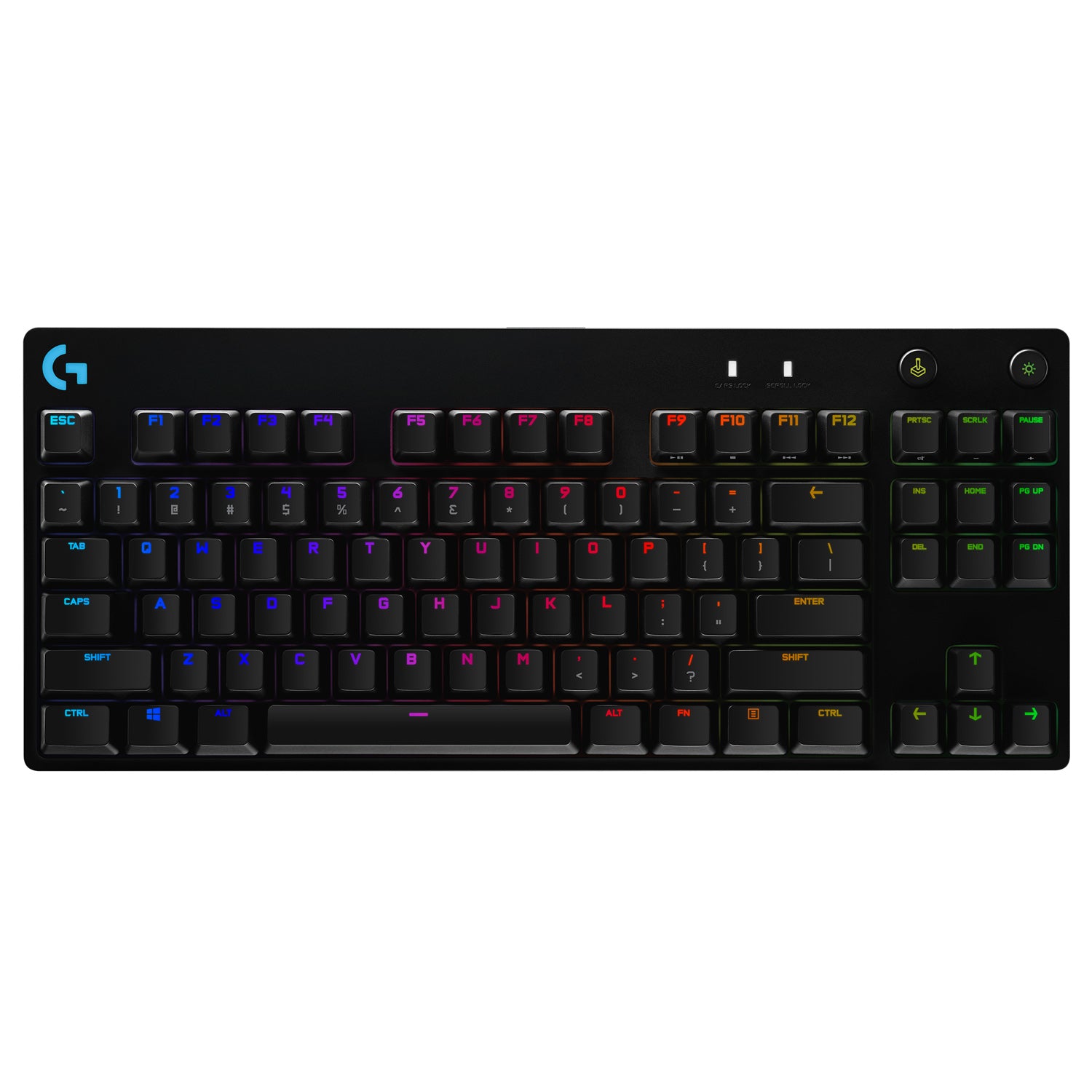 Logitech G Pro Mechanical Gaming Keyboard, USB, Black