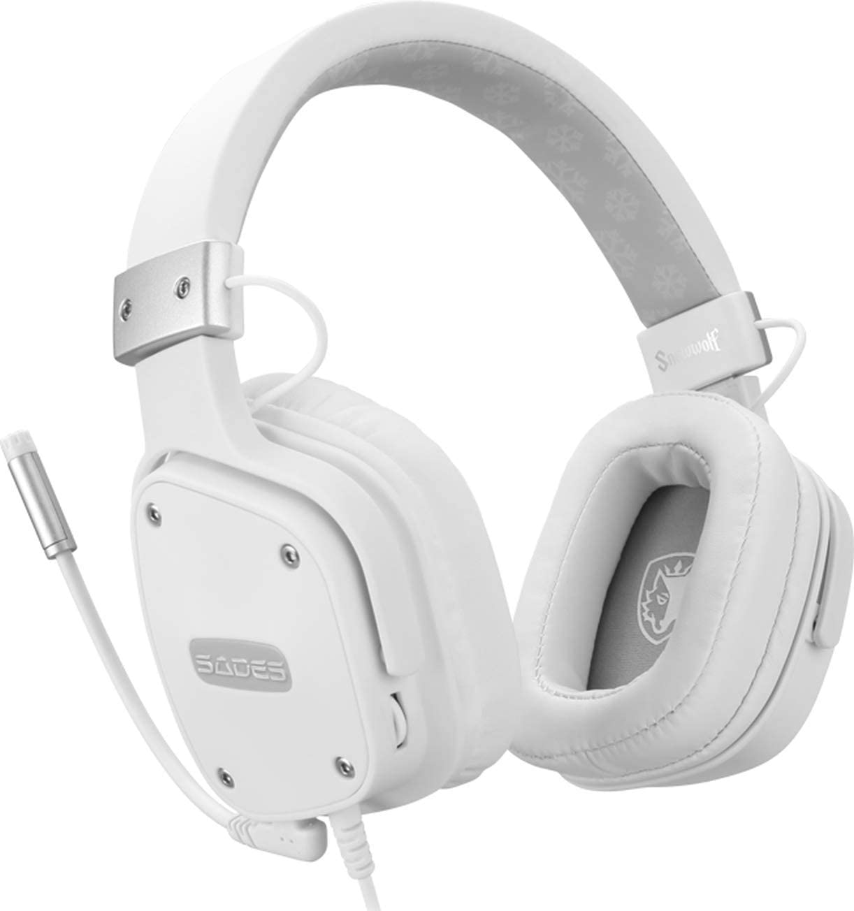 Sades 40mm Speakers, Stereo Sound, Adjustable Microphone blink.sa