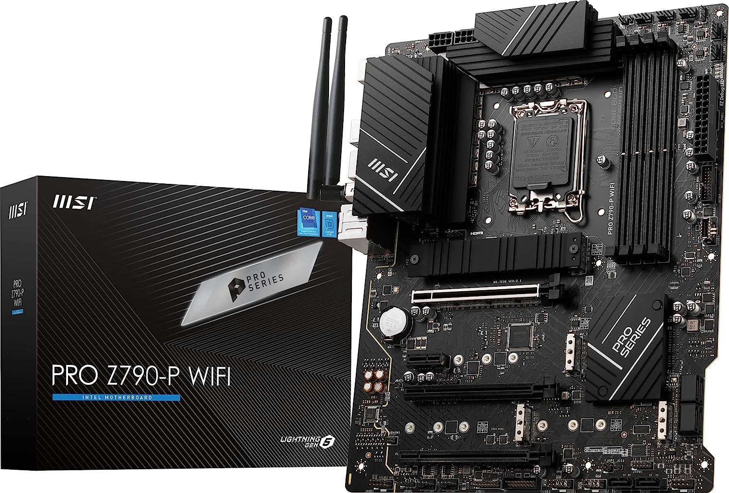 MSI PRO Z790-P WIFI DDR5 ATX Gaming Motherboard