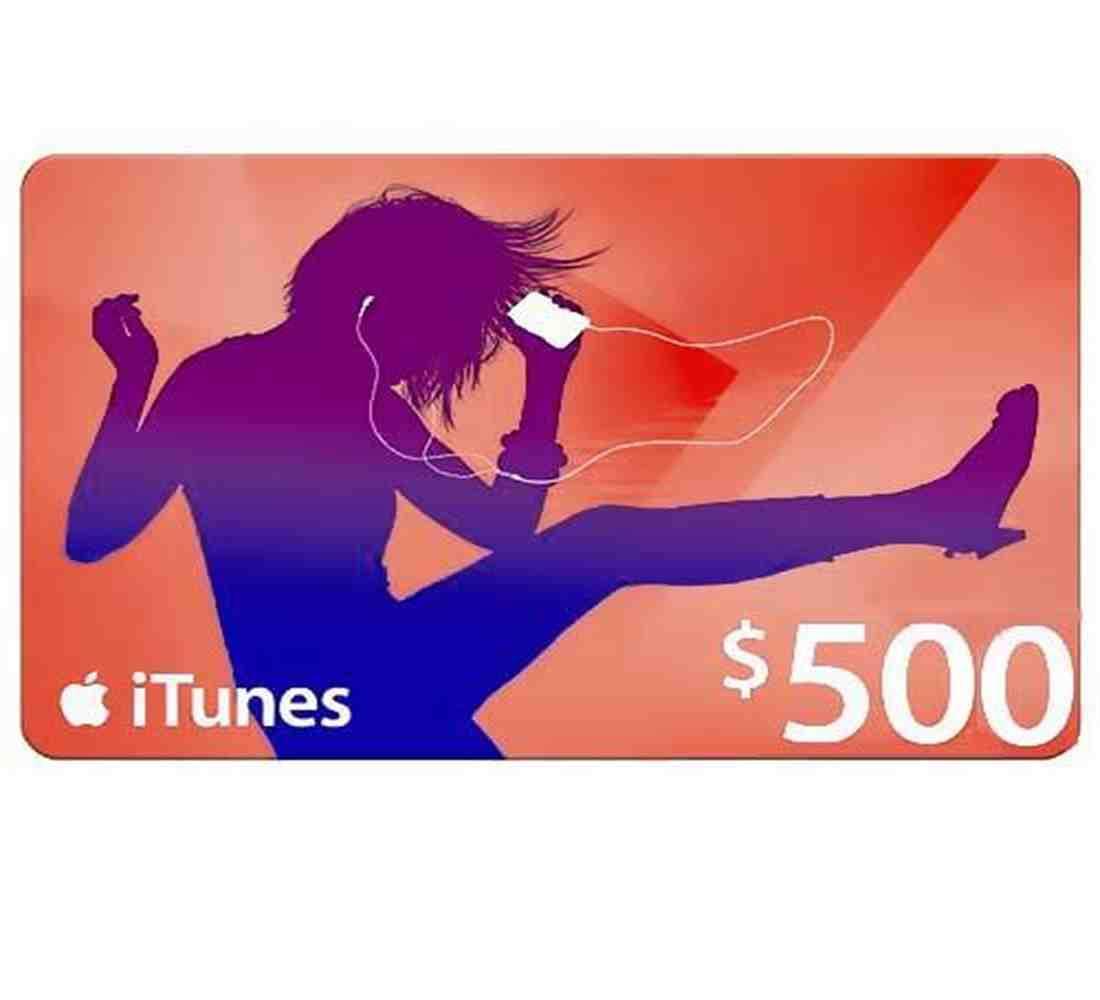 iTunes 500$ US - Email Delivery - Blink Saudi