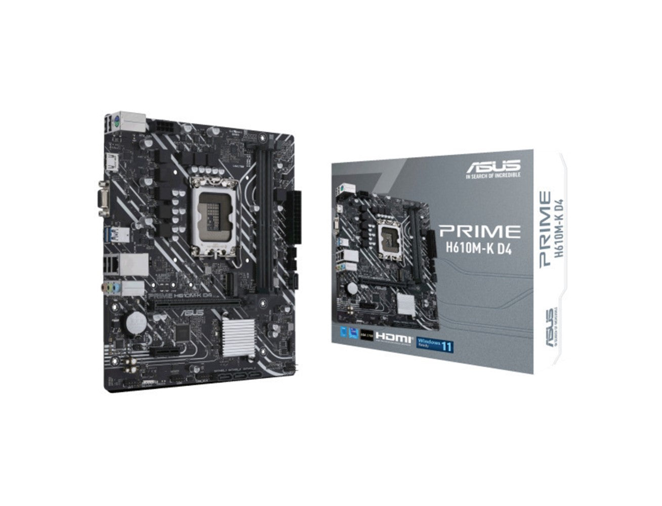Buy Asus Prime H610M-K D4 Gaming Motherboard | Blink Saudi