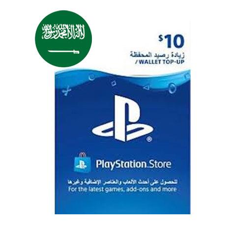 Sony PSN - Saudi Arabia 10$ - Saudi Account